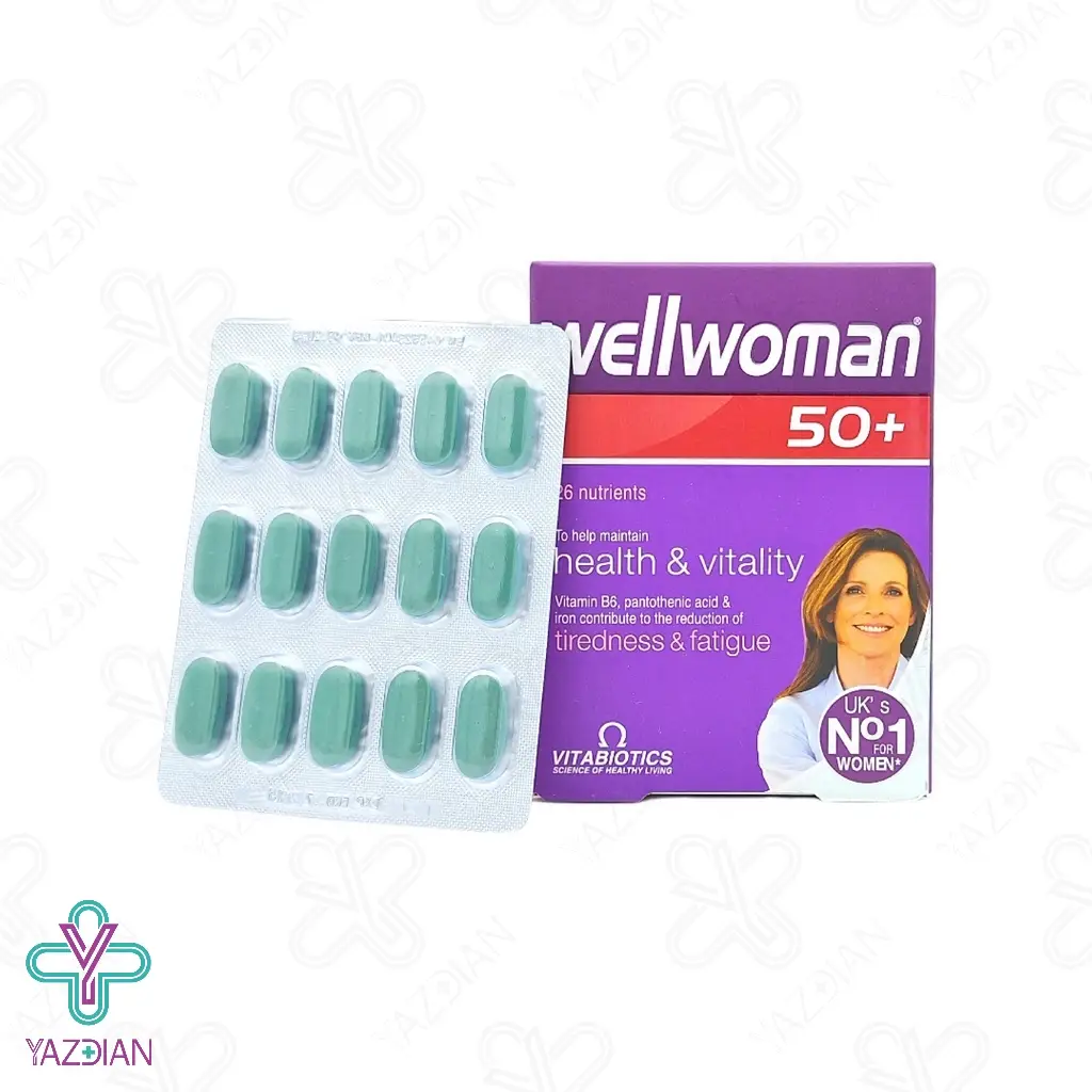 کپسول ول وومن 50 سال به بالا مخصوص خانم ها ویتابیوتیکس - 30 عددی