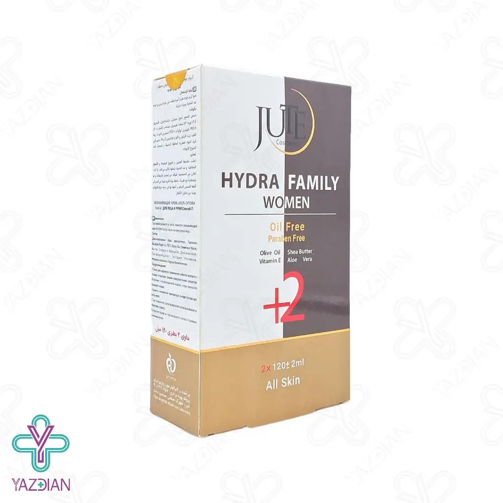 کرم آبرسان دوقلو هیدرا فمیلی ژوت - 240 میلی لیتر