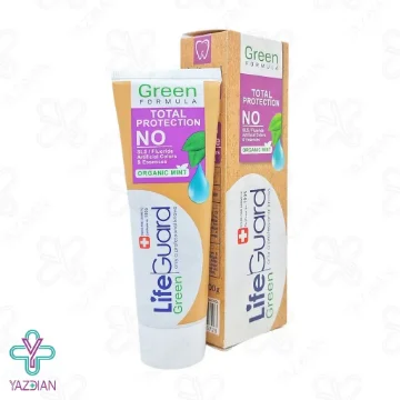 خمیر دندان کامل توتال گرین لایف گارد - 100 گرم