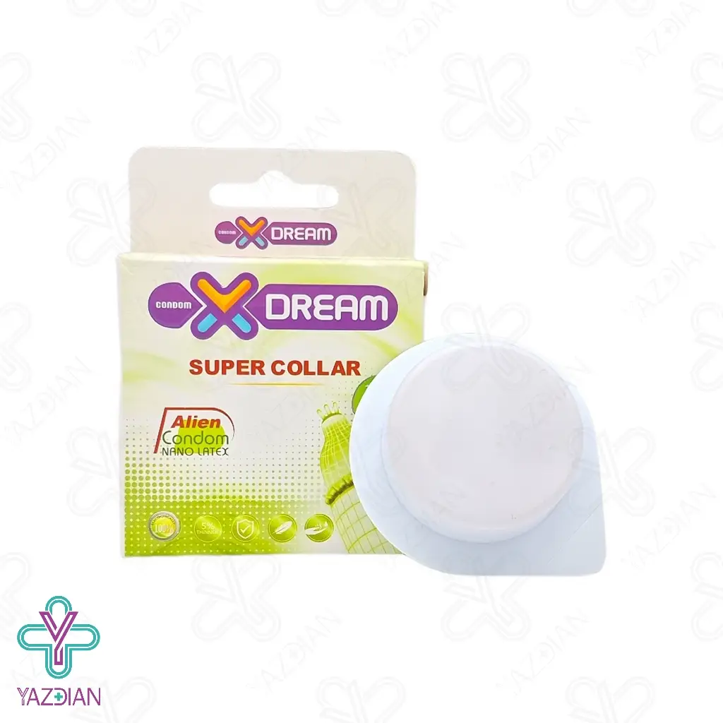کاندوم اره ماهی SUPER COLLAR ایکس دریم - 1 عددی