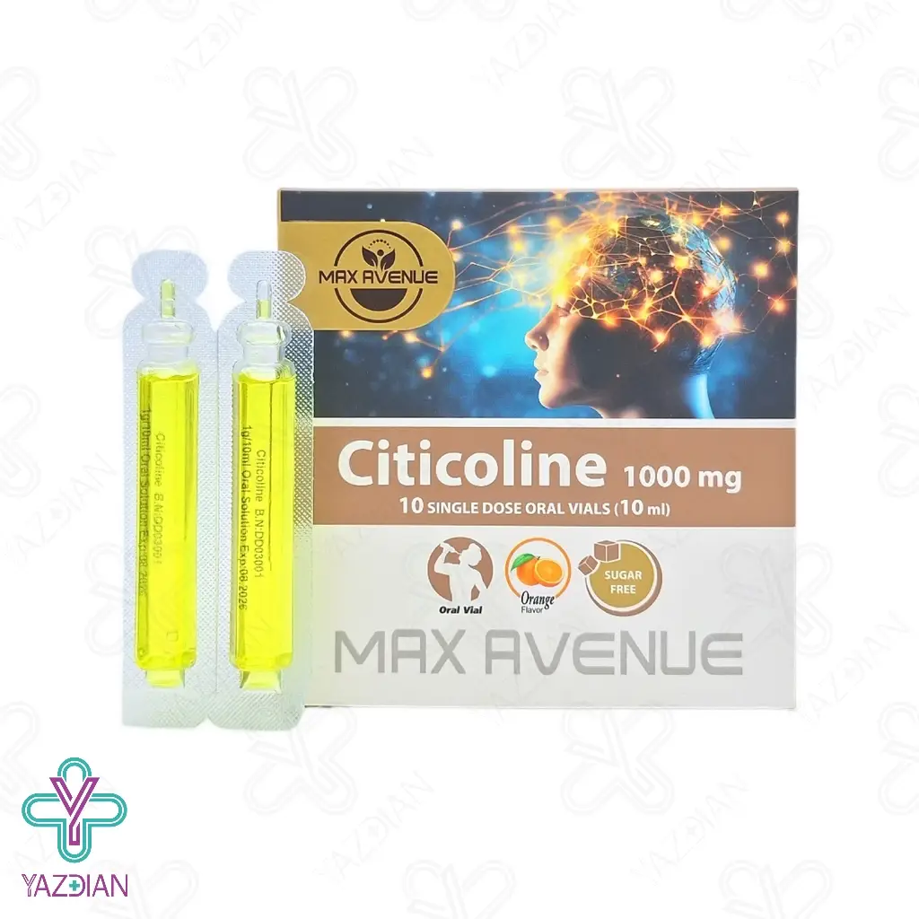 ویال سیتی کولین 1000 میلی گرم مکس اونیو - 10 عددی