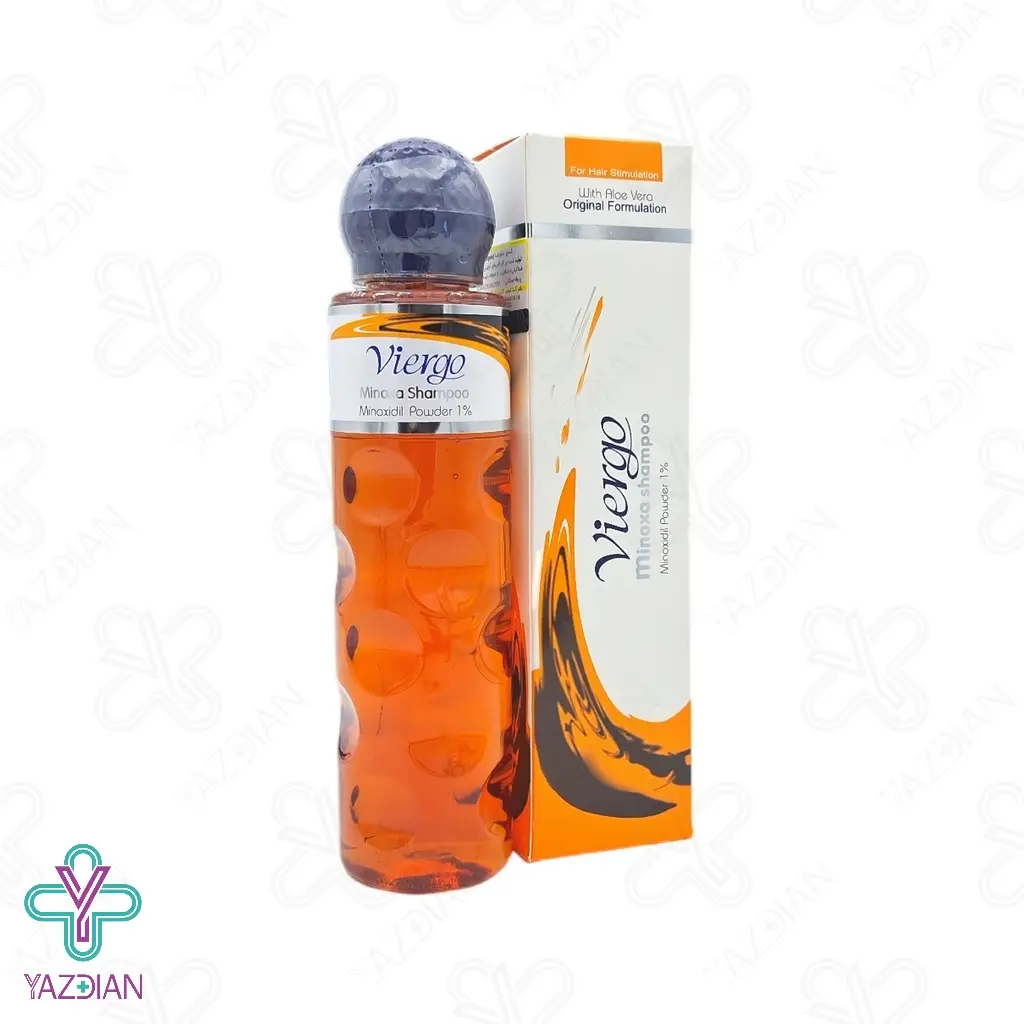 شامپو تقویت کننده و ضد ریزش ماینوکسا ویرگو - 220 میلی لیتر