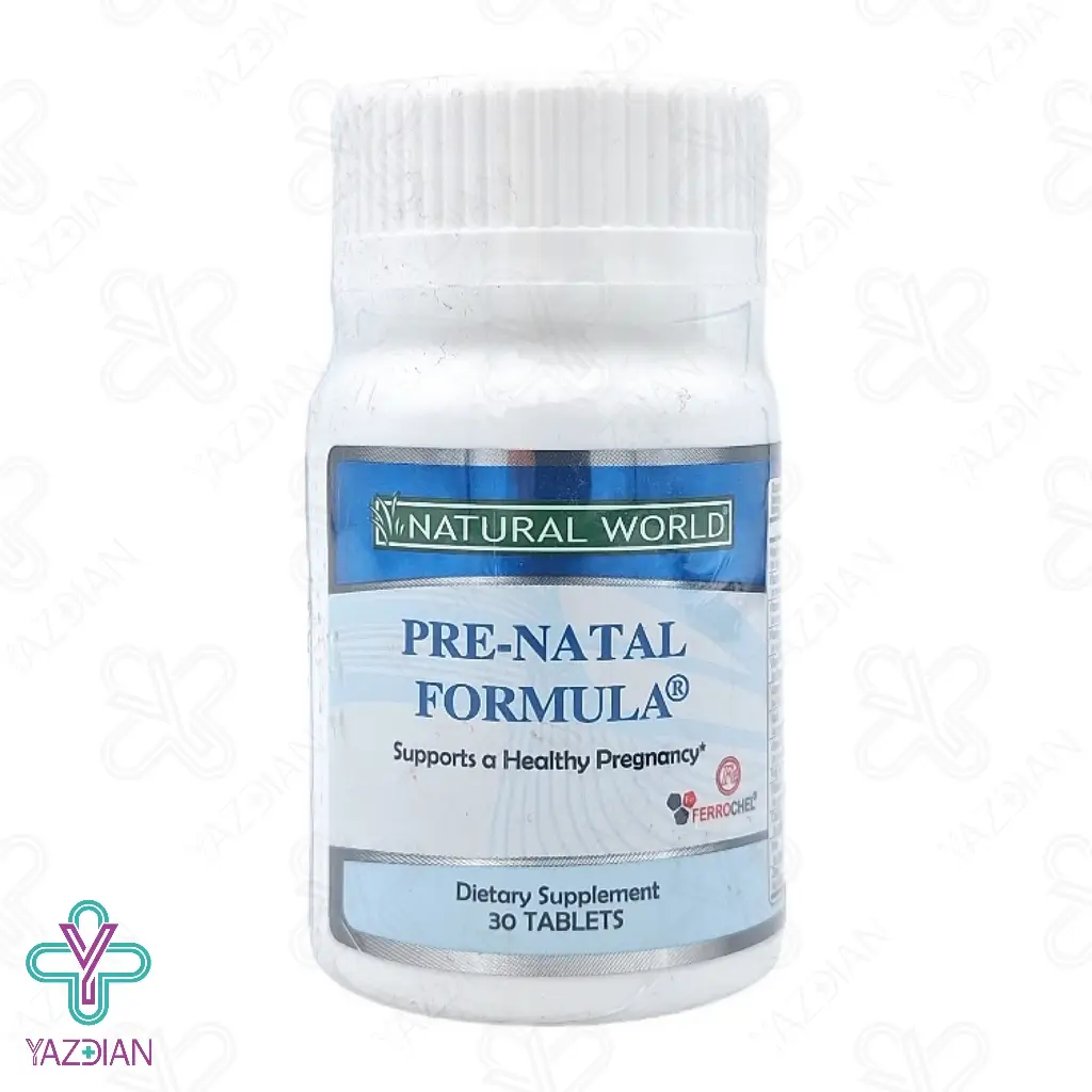 قرص تقویت کننده بانوان پریناتال فورمولا نچرال ورد - 30 عددی