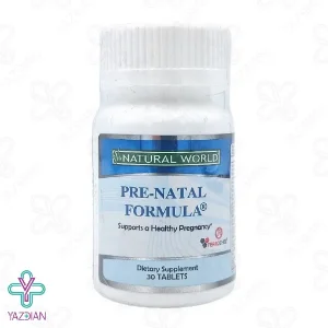 قرص تقویت کننده بانوان پریناتال فورمولا نچرال ورد - 30 عددی