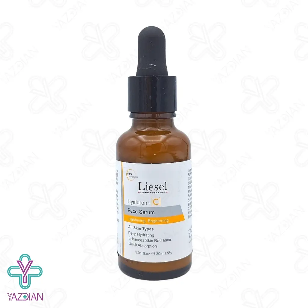 سرم روشن کننده ویتامین ث و هیالورونیک اسید لایسل - 30 میلی لیتر