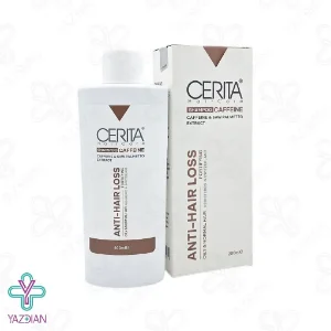 شامپو تقویت کننده و ضد ریزش موهای چرب و معمولی کافئین سریتا - 200 میلی لیتر 