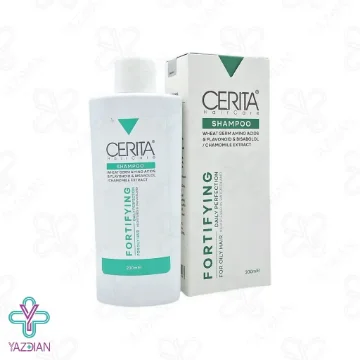 شامپو تقویت کننده و ضدریزش موی چرب سریتا - 200 میلی لیتر