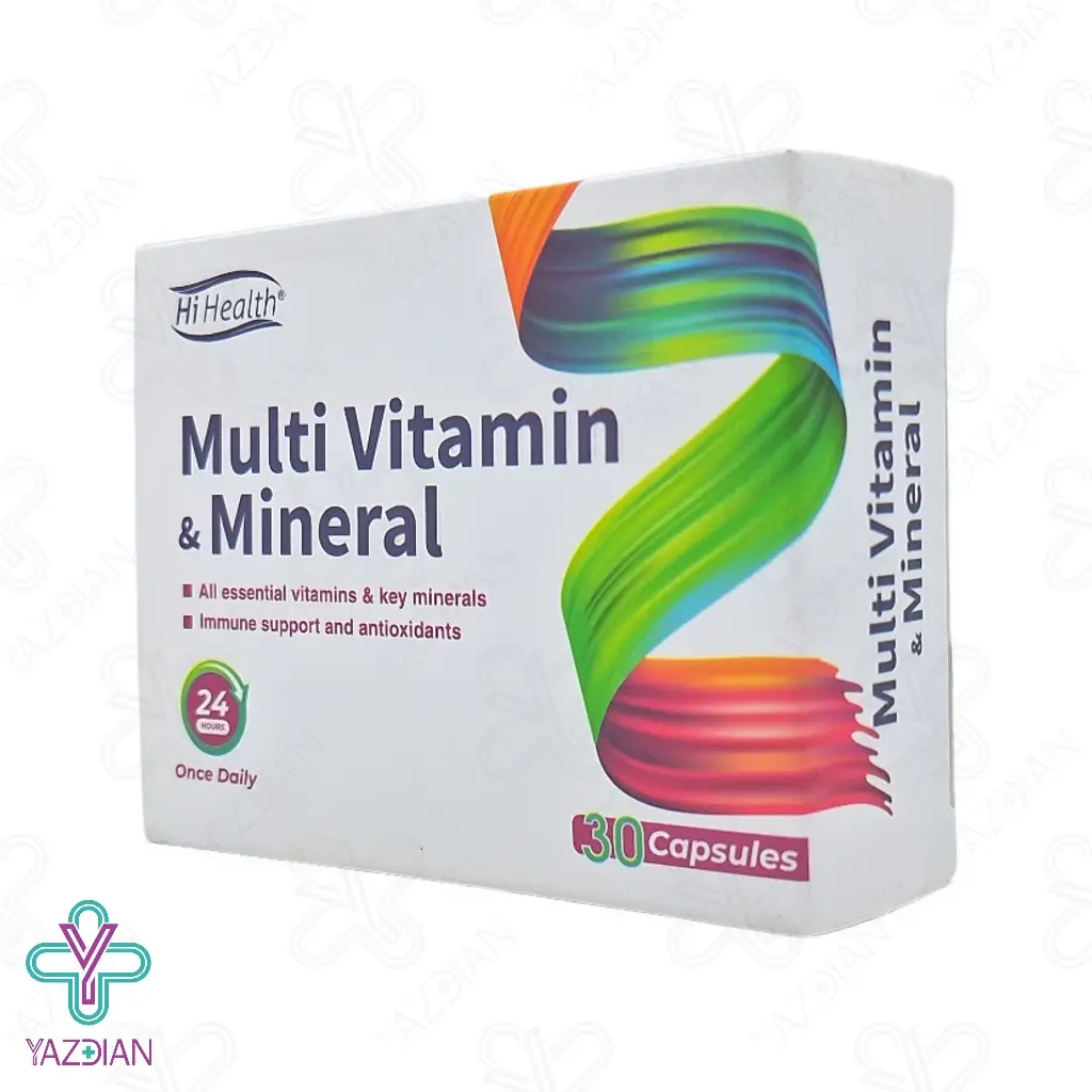 کپسول مولتی ویتامین مینرال های هلث - 30 عددی