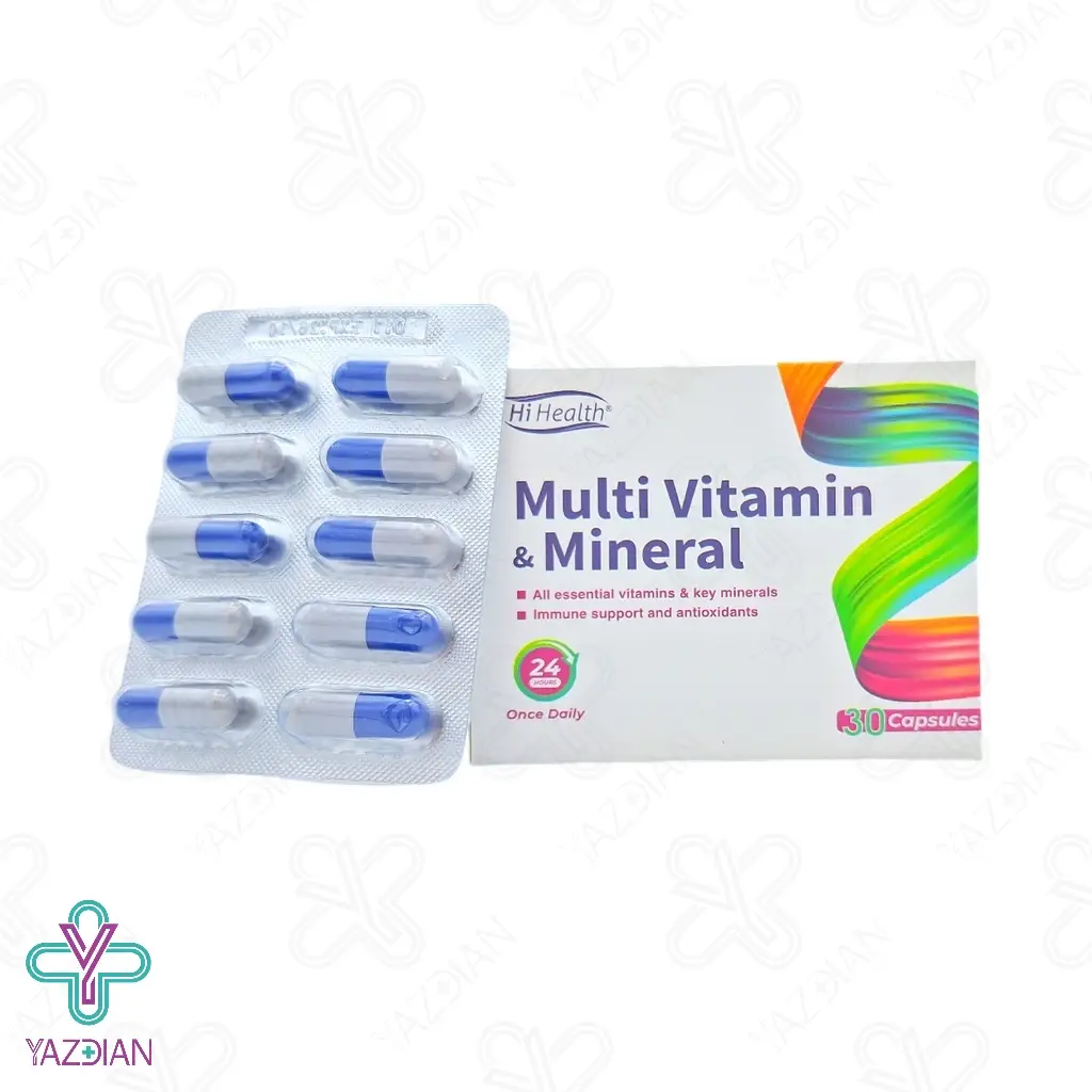 کپسول مولتی ویتامین مینرال های هلث - 30 عددی