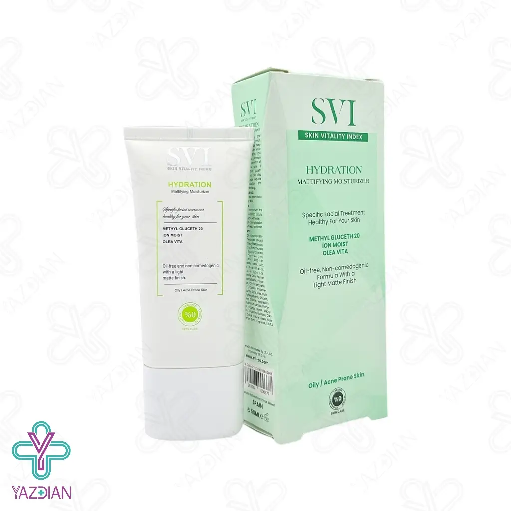 کرم مرطوب کننده پوست چرب اس وی آی - 50 میلی لیتر	