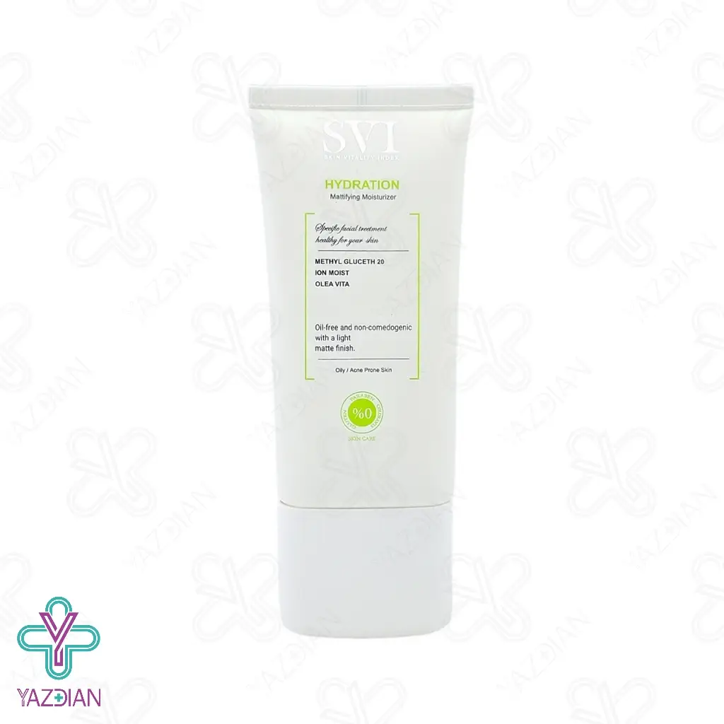 کرم مرطوب کننده پوست چرب اس وی آی - 50 میلی لیتر	