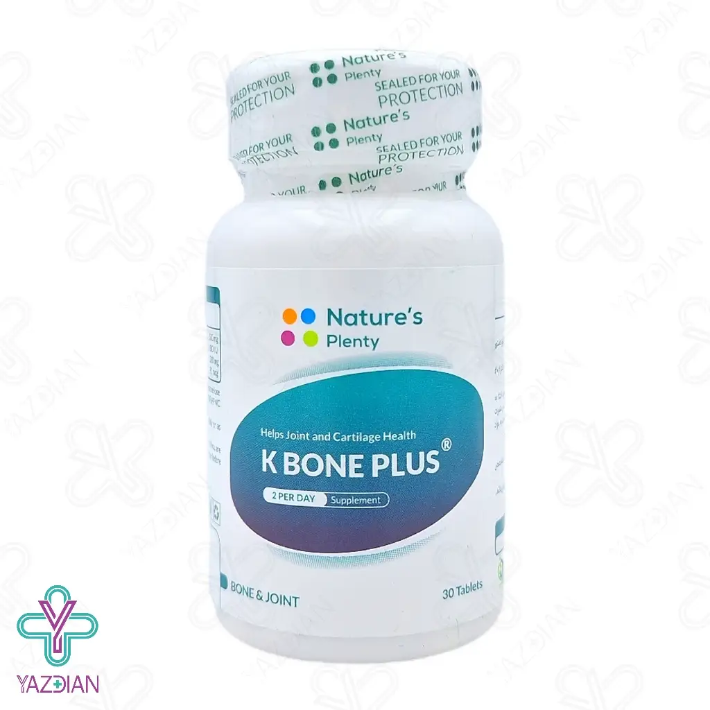 قرص مفاصل کی بون پلاس نیچرز پلنتی - 30 عددی