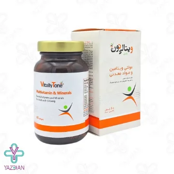کپسول مولتی ویتامین مینرال ویتالی تون - 60 عددی	