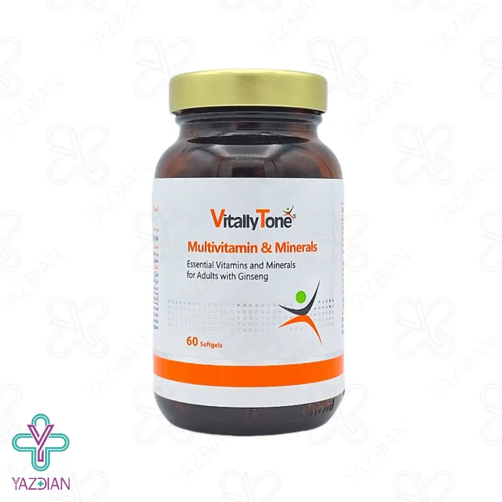 کپسول مولتی ویتامین مینرال ویتالی تون - 60 عددی	