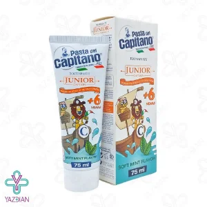 خمیر دندان نوجوانان بالای 6 سال پاستا دل کاپیتانو - 75 میلی لیتر 