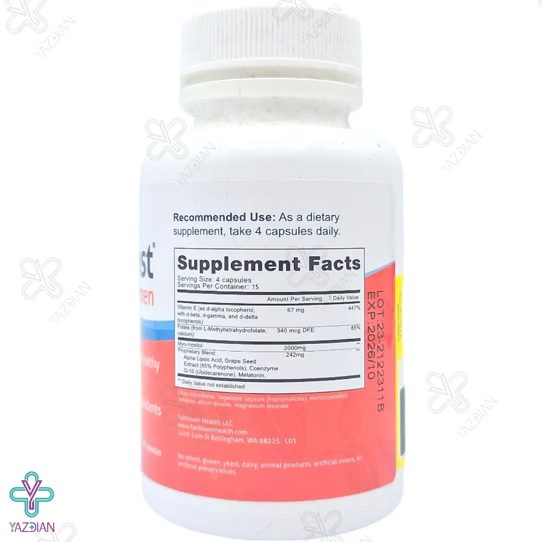 کپسول اوابوست تقویت باروری بانوان فیرهون هلث - 60 عددی