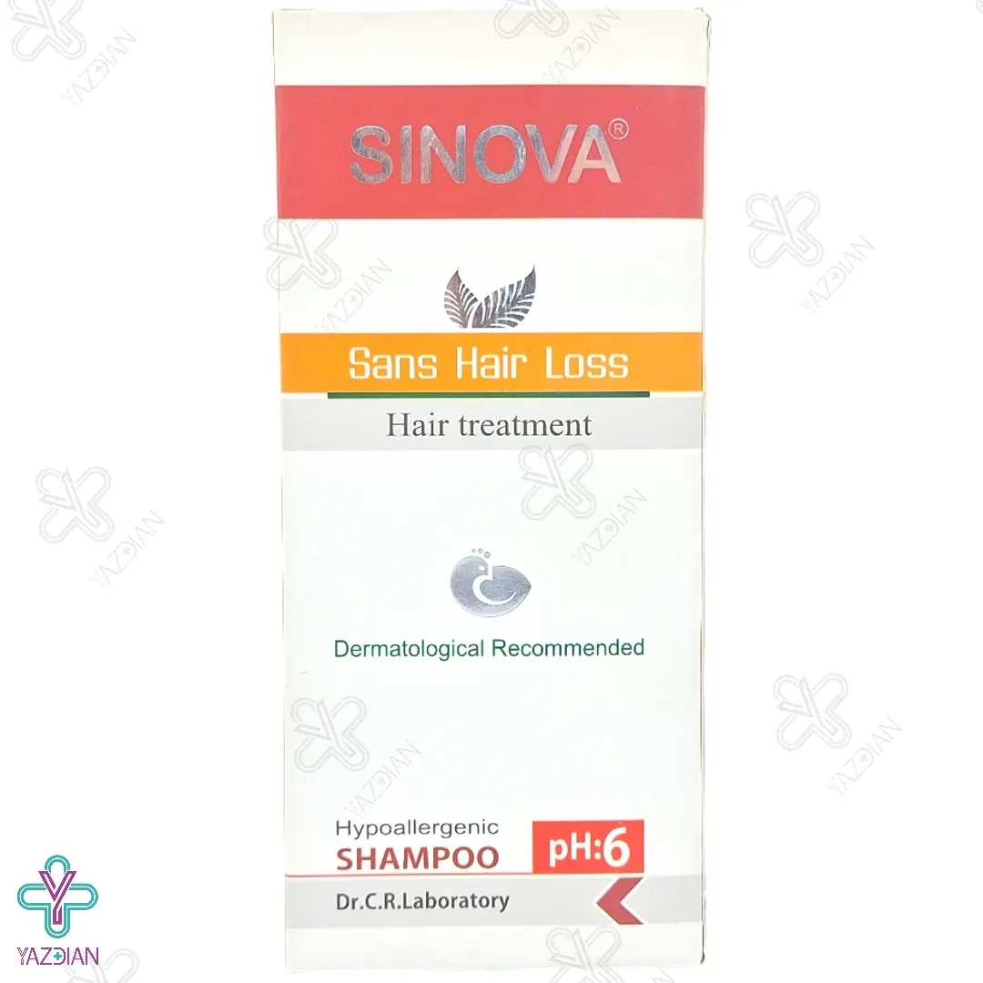 شامپو تقویت کننده و ضد ریزش سینوا - 200 میلی لیتر