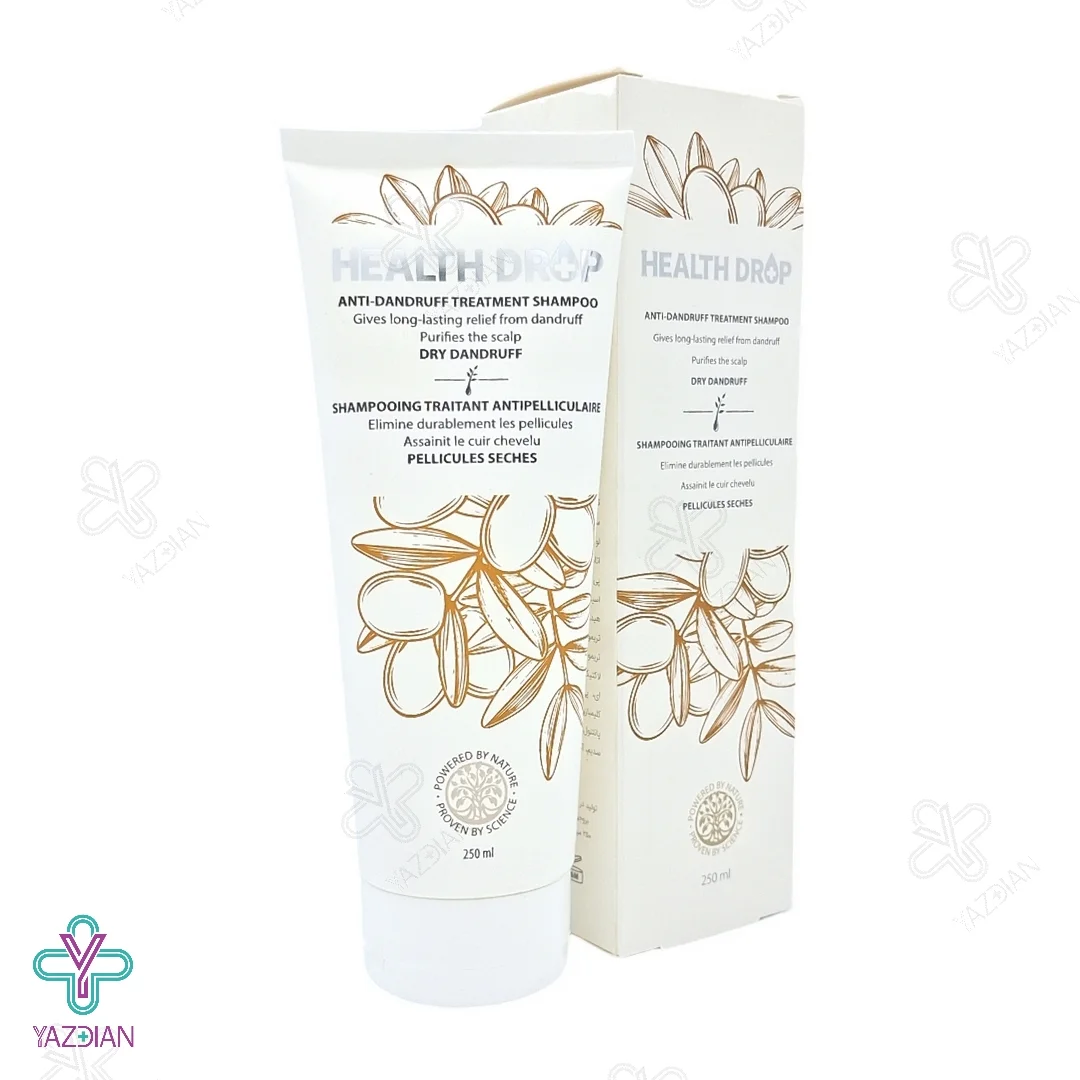  شامپو ضد شوره موهای خشک هلث دراپ - 250 میلی لیتر