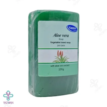 صابون آلوئه ورا پوست خشک و آسیب دیده کاپوس اسکین کر - 100 گرم 