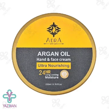 کرم مرطوب کننده حاوی روغن آرگان آدرا قوطی - 200 میلی لیتر	