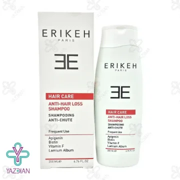 شامپو تقویت کننده ضد ریزش و حجم دهنده اریکه - 200 میلی لیتر	