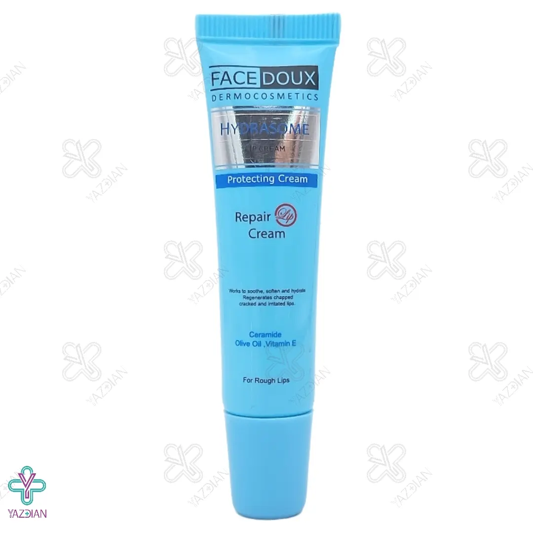 کرم مرطوب کننده و محافظ لب هیدرازوم فیس دوکس - 15 میلی لیتر	