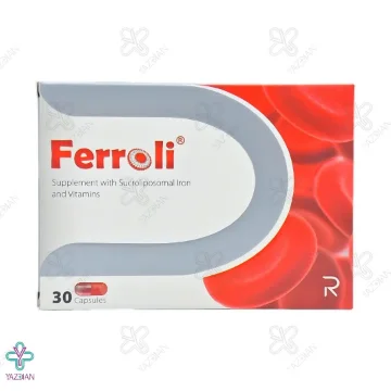 کپسول آهن و ویتامین فرولی - 30 عددی