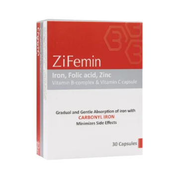 کپسول کم خونی زیفمین روژین - 30 عددی