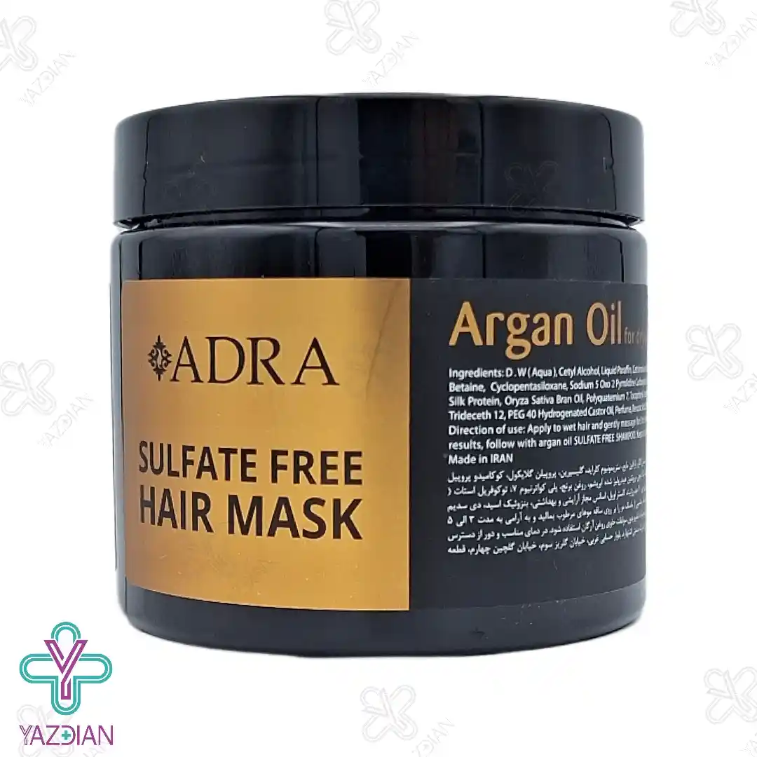ماسک مو آدرا حاوی روغن آرگان ( با آبکشی ) - 400 میلی لیتر