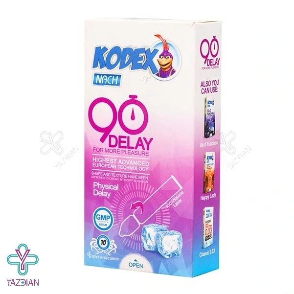 کاندوم تاخیری 90 دقیقه ای کدکس - 10 عددی