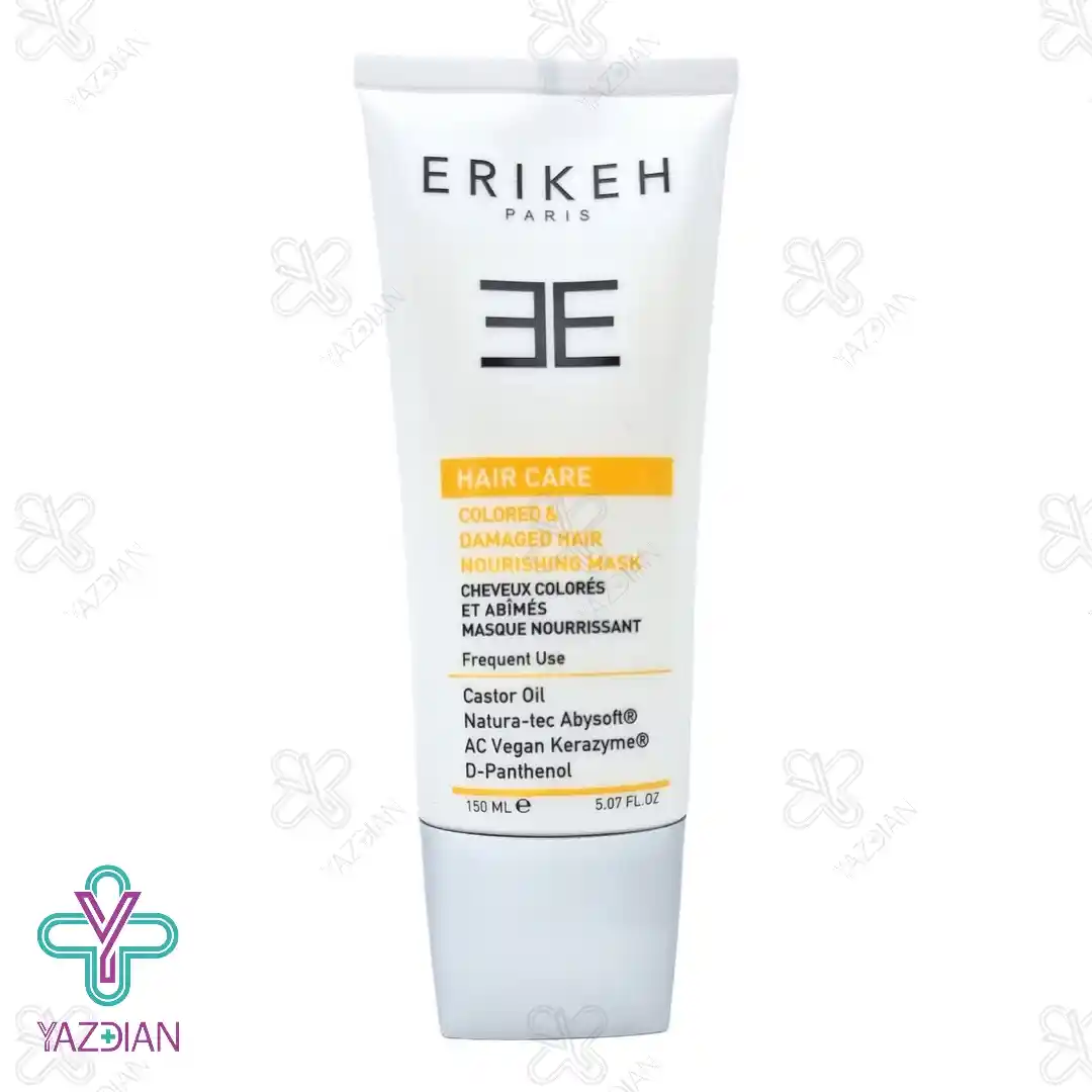 ماسک مو مغذی اریکه مناسب موهای رنگ شده و آسیب دیده ( بدون آبکشی ) - 150 میلی لیتر