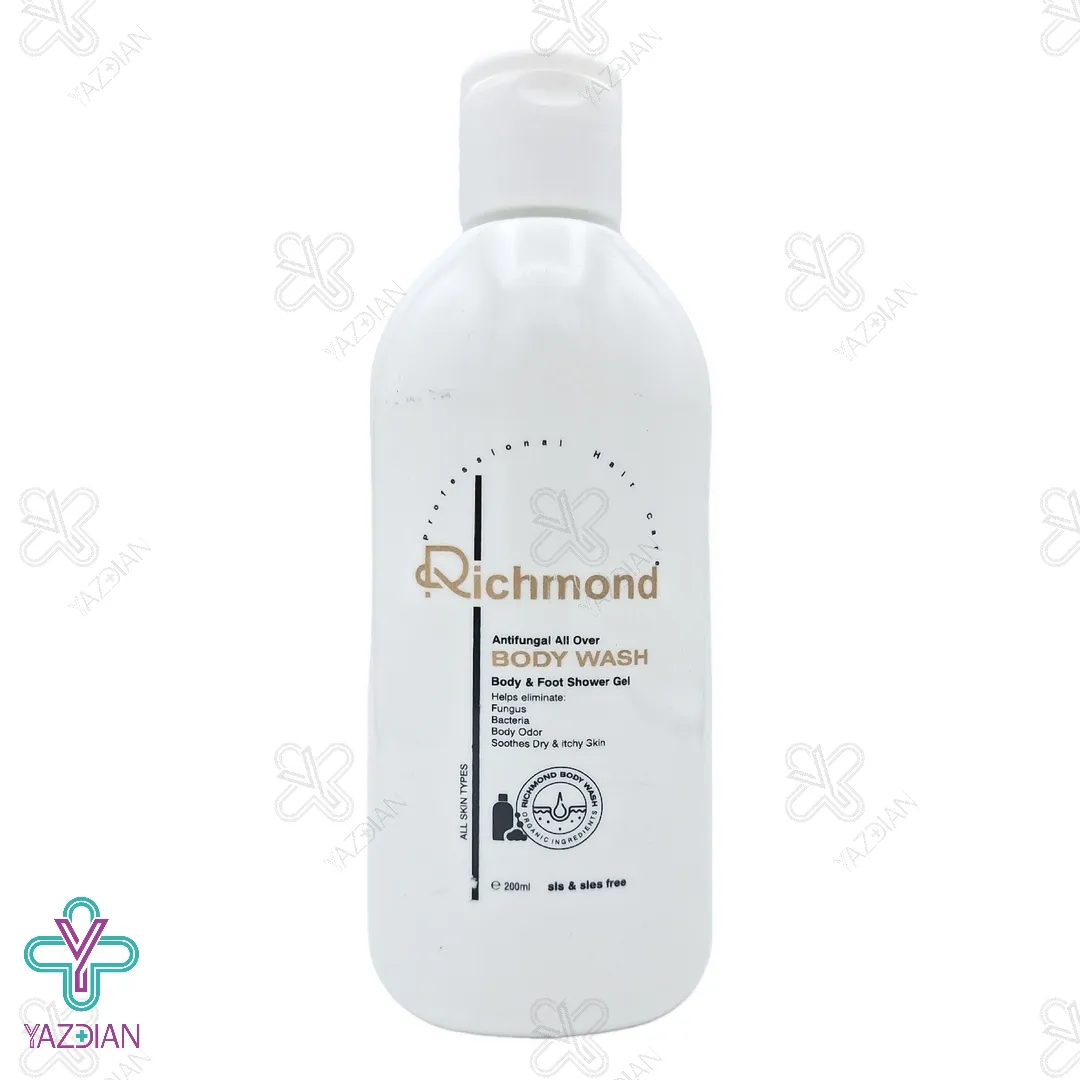 شامپو بدن ضد قارچ آنتی فونگال ریچموند - 200 میلی لیتر