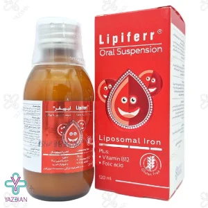 شربت آهن لیپیفر کیمیا کالا رازی - 120 میلی لیتر	