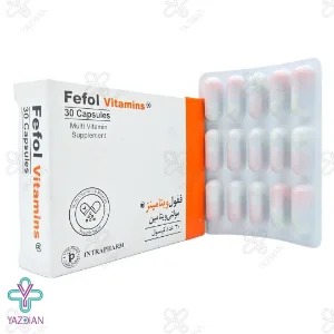 کپسول آهن فیفول ویتامینز اینترافارم - 30 عددی
