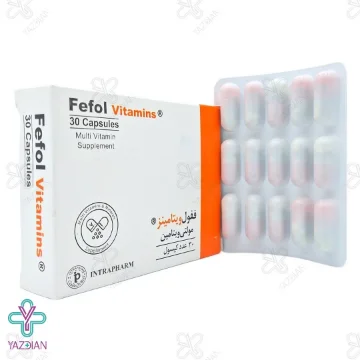 کپسول آهن فیفول ویتامینز اینترافارم - 30 عددی