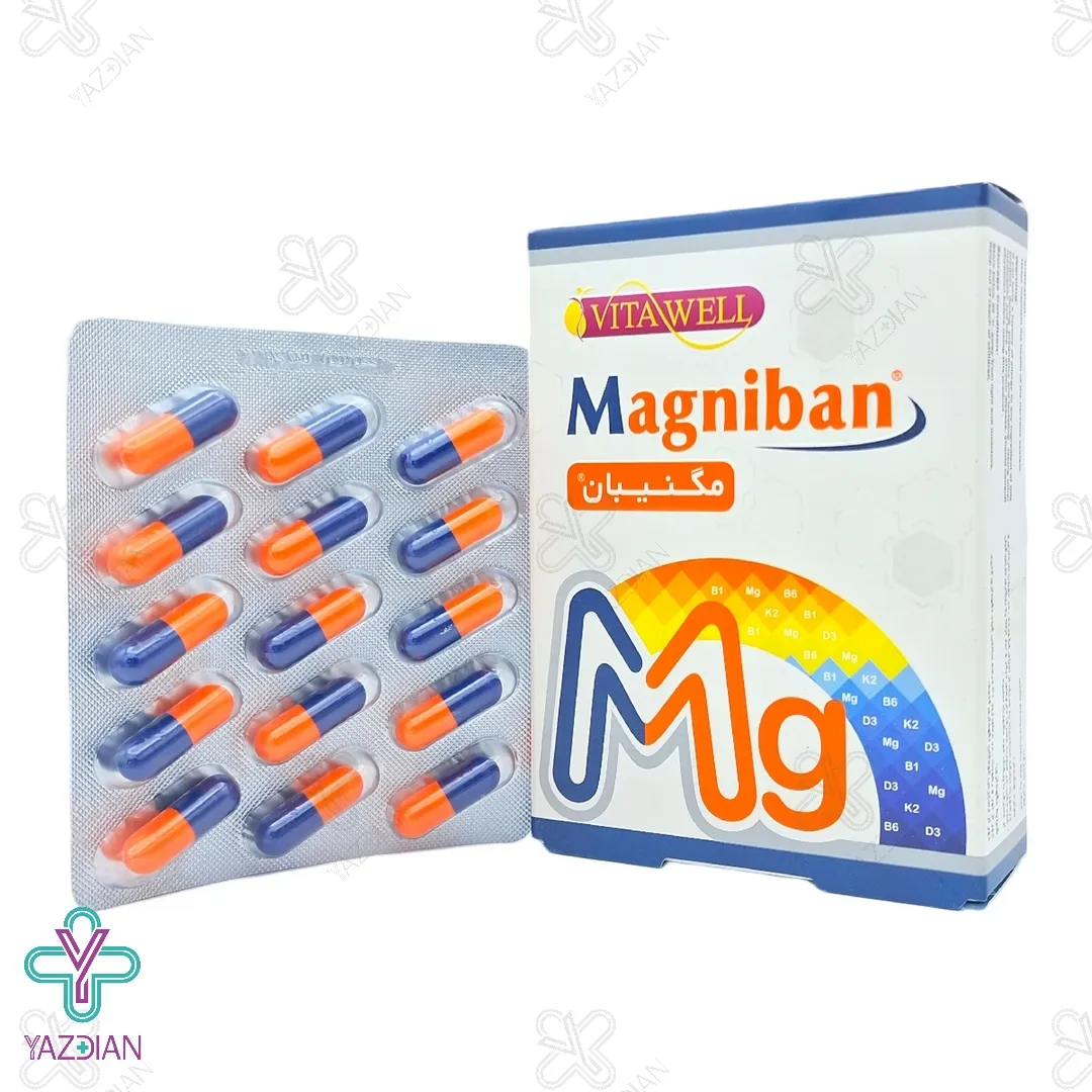کپسول منیزیم مگنیبان ویتاول - 30 عددی