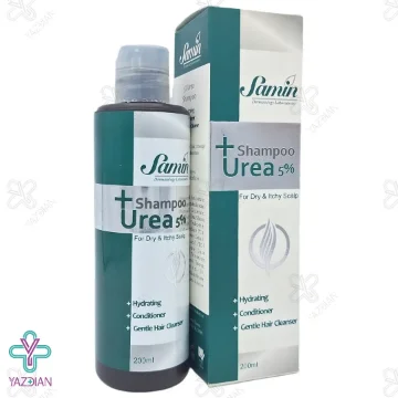 شامپو مو خشک اوره 5% ثمین - 200 میلی لیتر 
