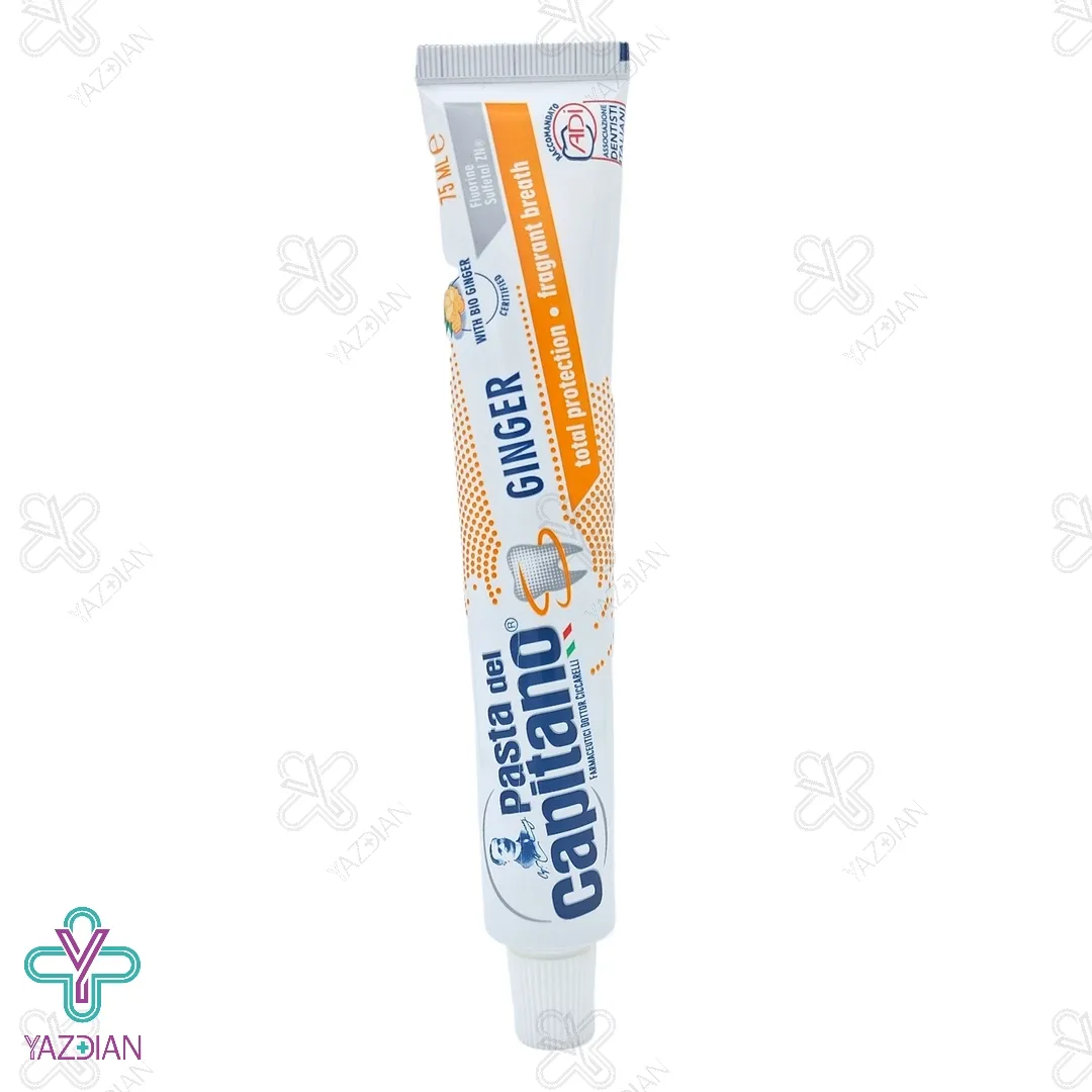 خمیر دندان زنجبیل مدل Ginger پاستا دل کاپیتانو - 75 میلی لیتر