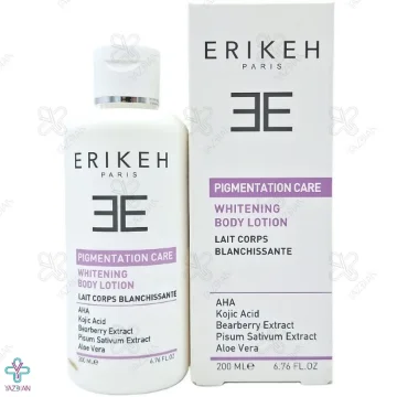 لوسیون ضد لک و روشن کننده بدن اریکه - 200 میلی لیتر	