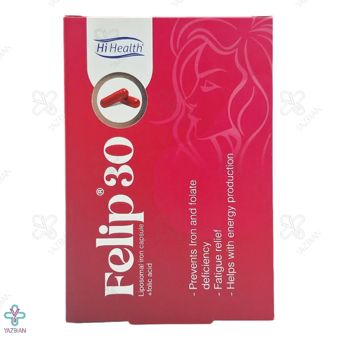 کپسول آهن فلیپ 30 های هلث - 30 عددی
