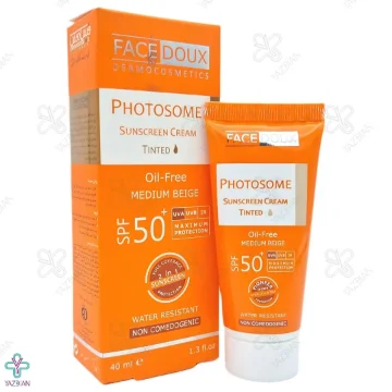 کرم ضد آفتاب SPF50 فاقد چربی فیس دوکس - بژ متوسط