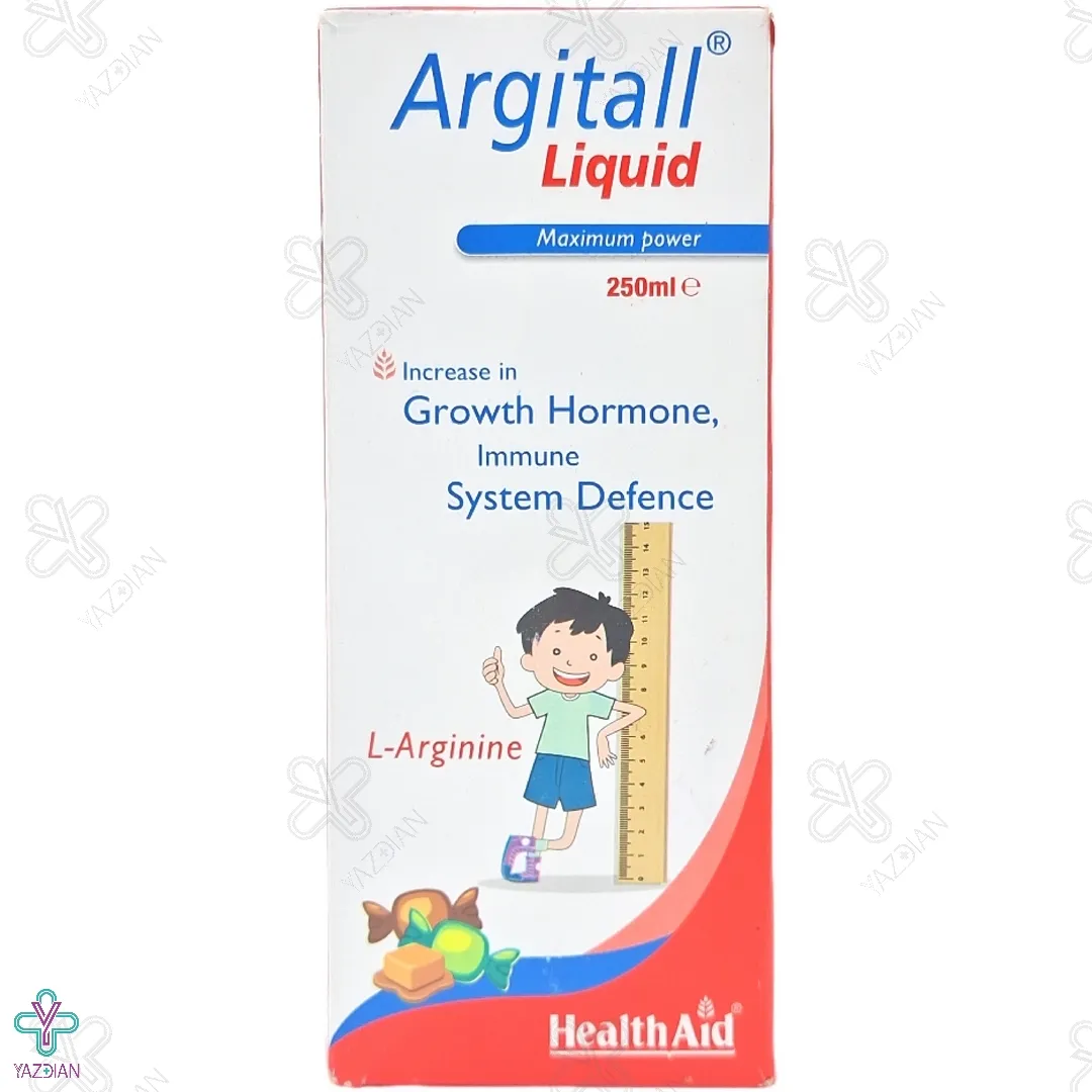 شربت تقویت رشد کودکان آرژیتال هلث اید - 250 میلی لیتر