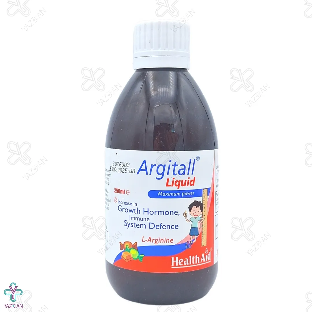 شربت تقویت رشد کودکان آرژیتال هلث اید - 250 میلی لیتر