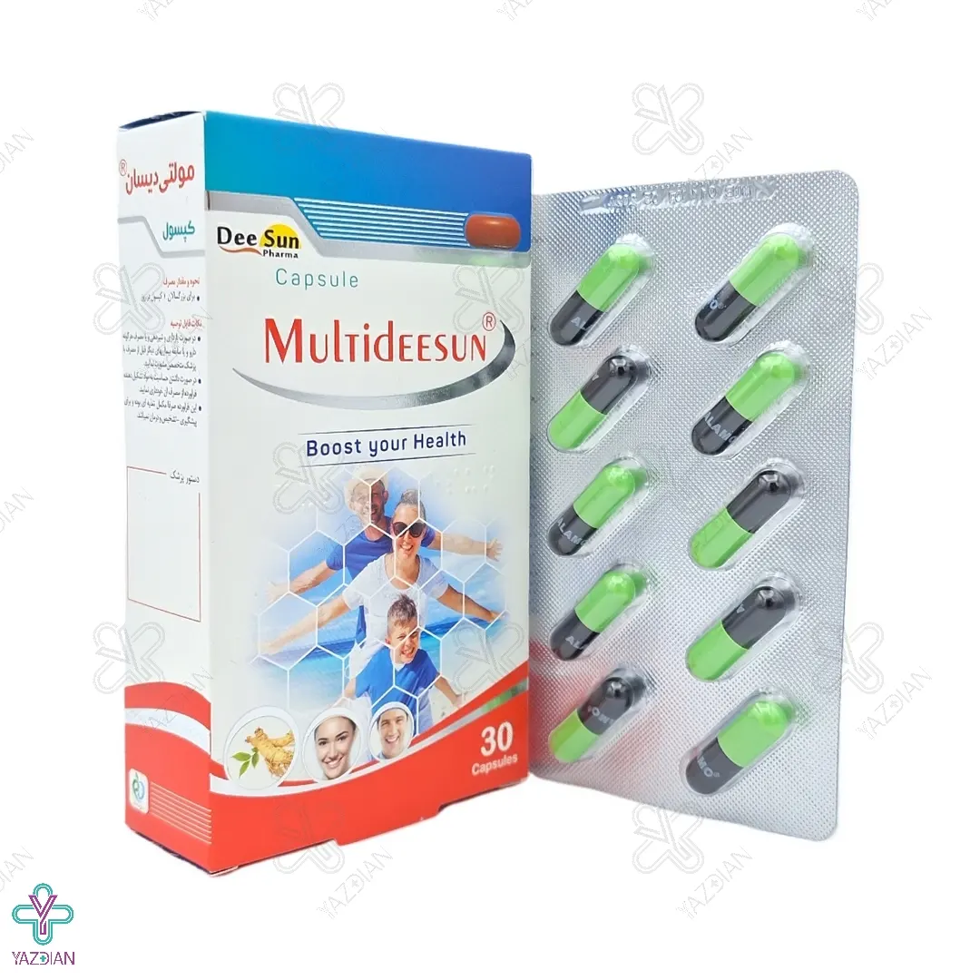 کپسول تقویت کننده مولتی دیسان سان فارما - 30 عددی