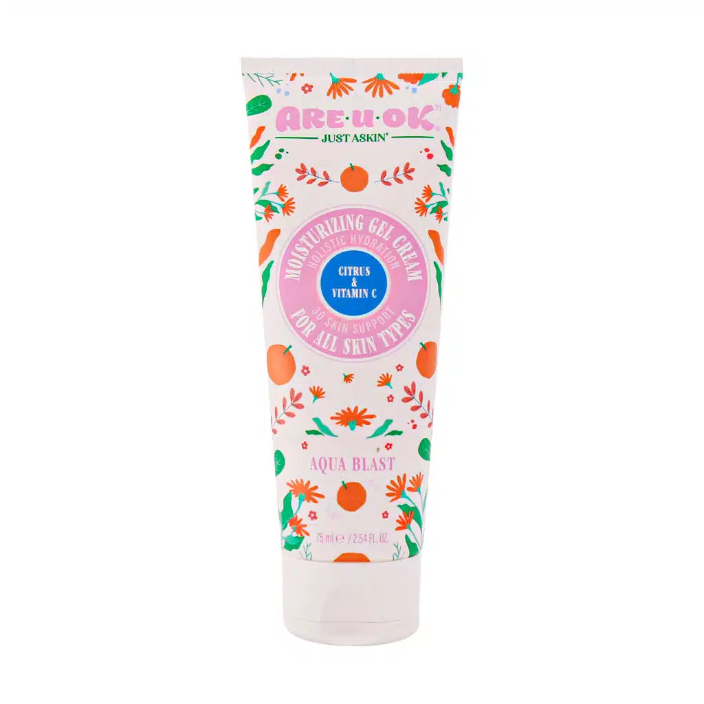 تصویر  کرم ژل آبرسان گریپ فروت و ویتامین ث آر یو اوکی - 75 میلی لیتر