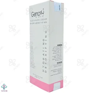 کرم مرطوب کننده صورت و گردن پوست خشک و حساس ژنوبایوتیک - 50 میلی لیتر