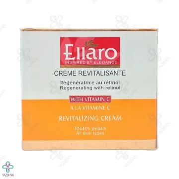 کرم جوان کننده و ضدچروک ویتامین C الارو - 50 میلی لیتر