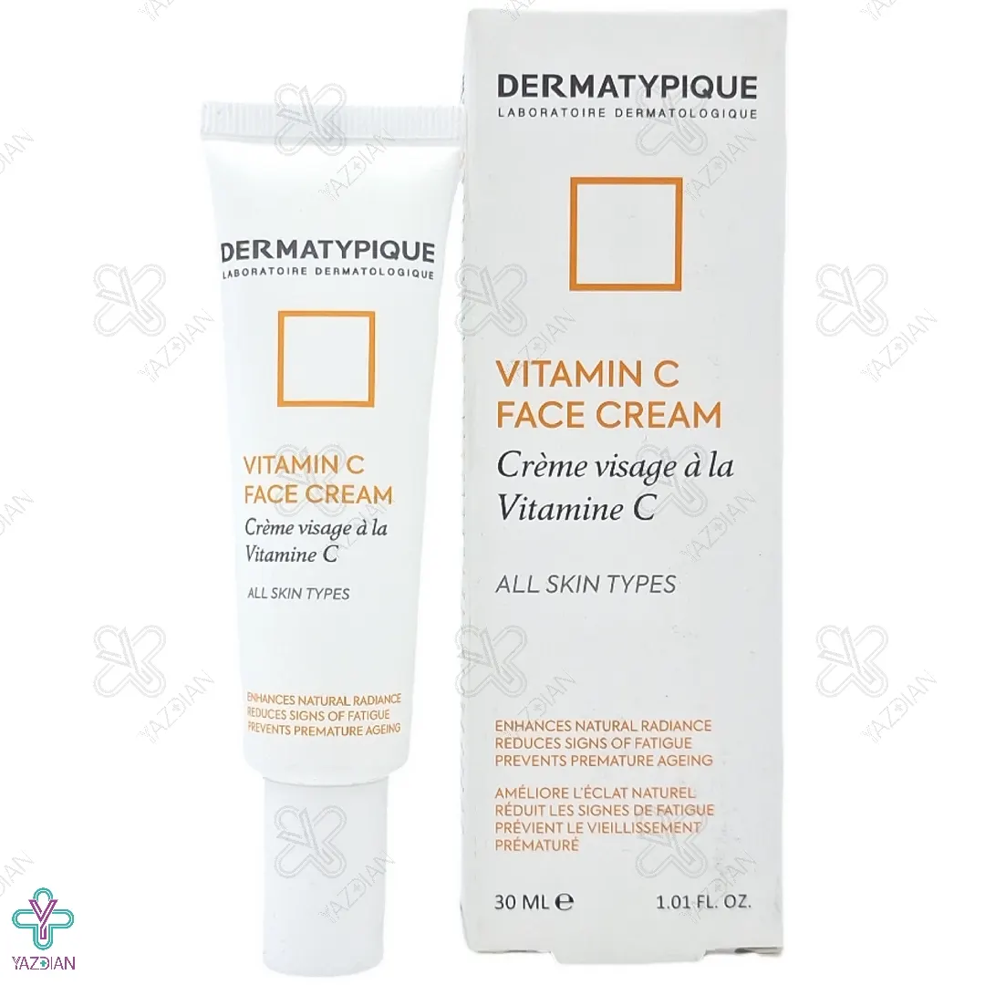 کرم نرم‌کننده صورت حاوی ویتامین C درماتیپیک - 30 میلی لیتر 