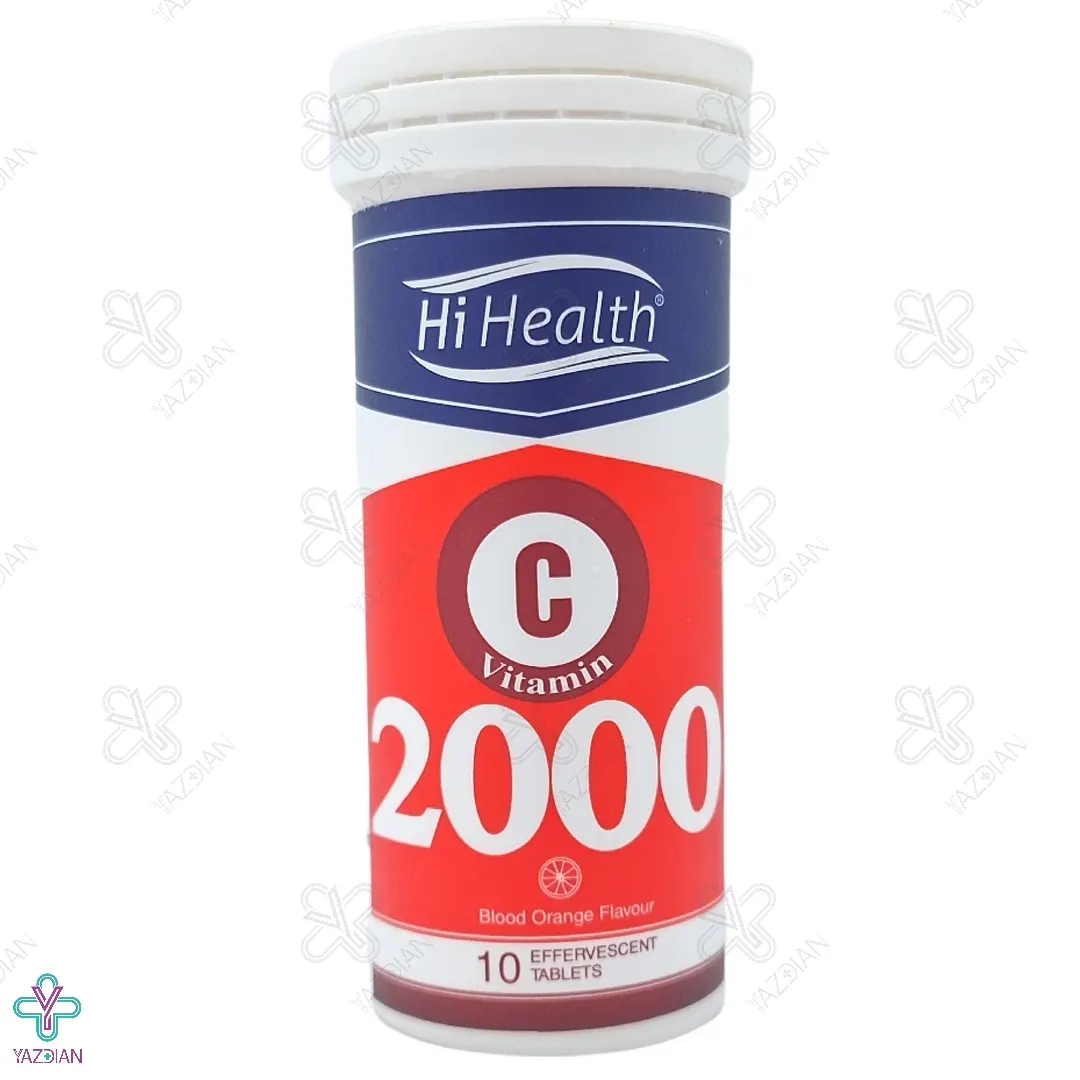 قرص جوشان ویتامین ث 2000 های هلث - 10 عددی	