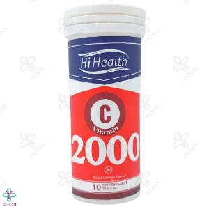 قرص جوشان ویتامین ث 2000 های هلث - 10 عددی	